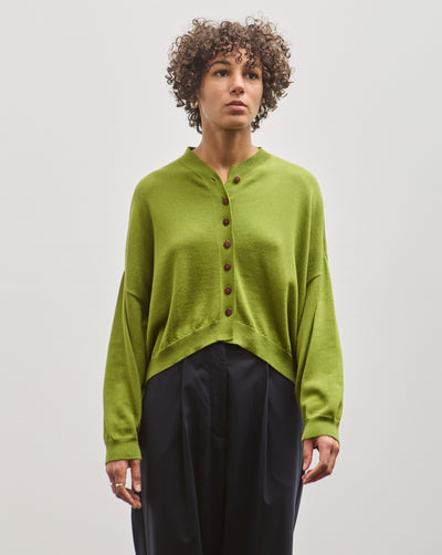 Cordera Cotton & Cashmere Cardigan, Woodbine