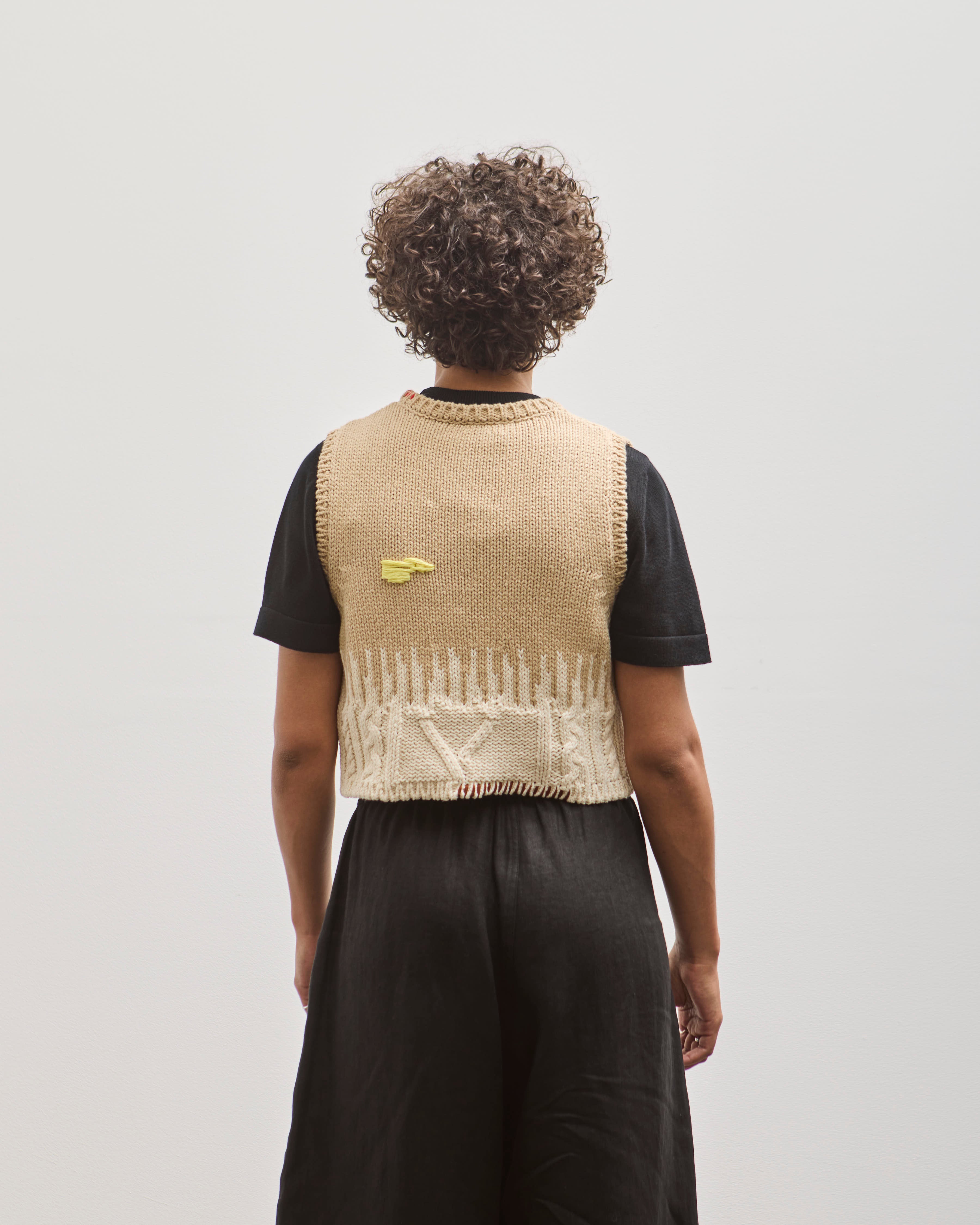 Cordera Embroidered Vest, Embroidered Top – Glasswing