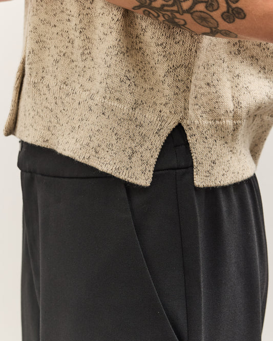 Cordera Flecked Cotton Vest, Natural