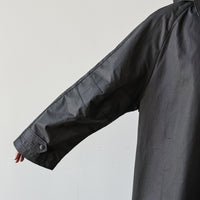 Cordera Hooded Trench, Black