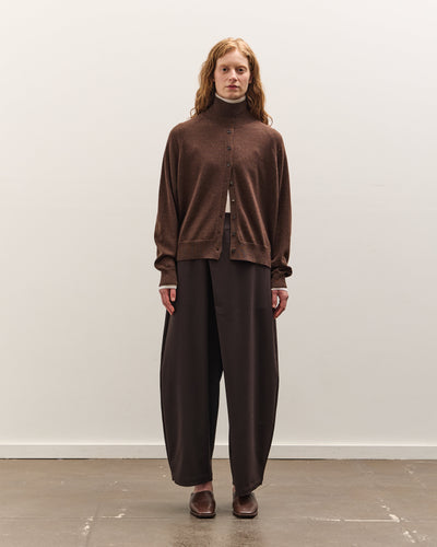 Cordera Merino Wool Buttoned Sweater Espresso, Espresso