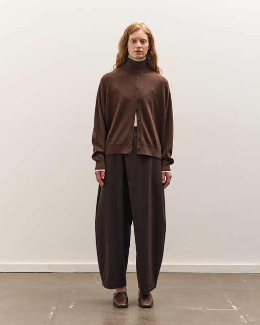 Cordera Merino Wool Buttoned Sweater Espresso, Espresso