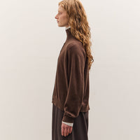 Cordera Merino Wool Buttoned Sweater Espresso, Espresso