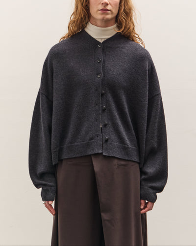 Cordera Merino Wool Cardigan, Anthracite