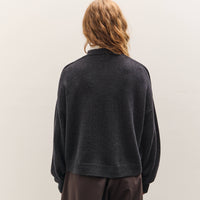 Cordera Merino Wool Cardigan, Anthracite