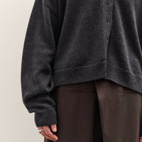 Cordera Merino Wool Cardigan, Anthracite