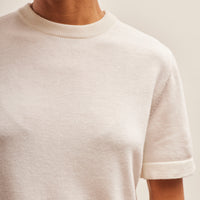 Cordera Merino Wool T-Shirt, White