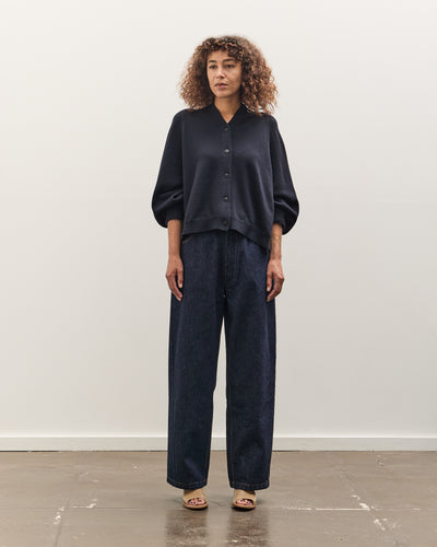 Cordera Merino Wool Cardigan, Navy
