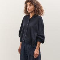 Cordera Merino Wool Cardigan, Navy
