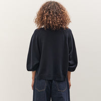 Cordera Merino Wool Cardigan, Navy
