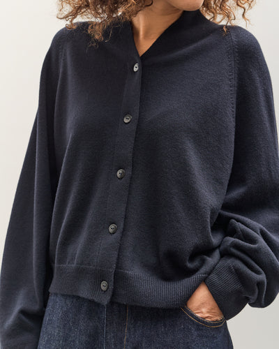 Cordera Merino Wool Cardigan, Navy