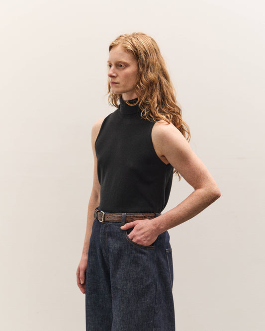 Cordera Merino Wool Turtleneck, Black