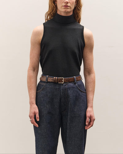 Cordera Merino Wool Turtleneck, Black