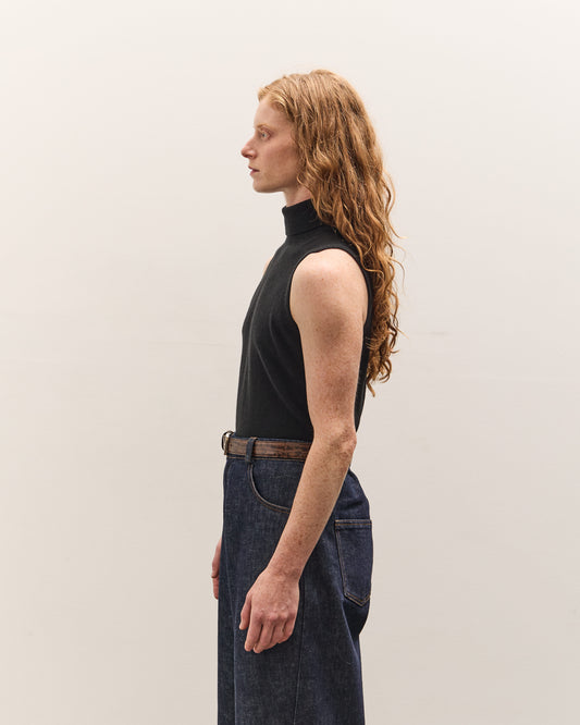 Cordera Merino Wool Turtleneck, Black