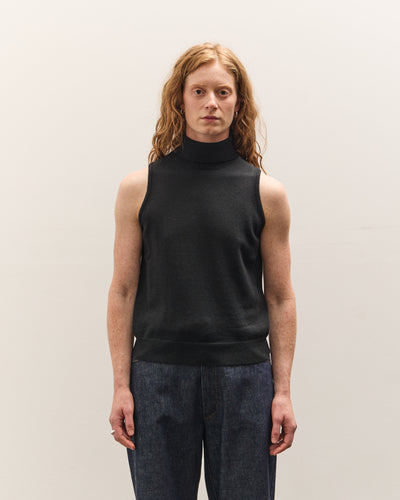 Cordera Merino Wool Turtleneck, Black