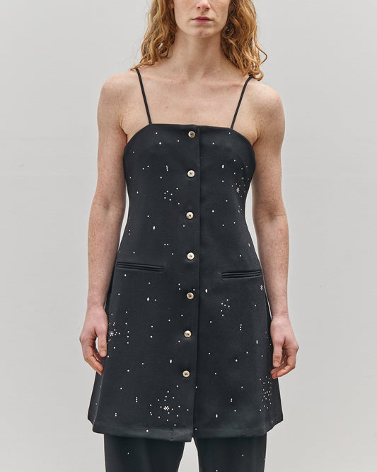 Cordera New Embellished Mini Dress, Black