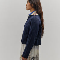 Cordera Organic Long Sleeve Polo, Navy