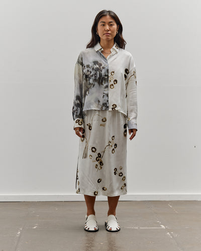 Cordera Printed Classic Shirt, Bi-color