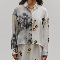 Cordera Printed Classic Shirt, Bi-color