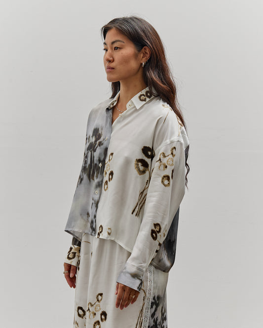 Cordera Printed Classic Shirt, Bi-color