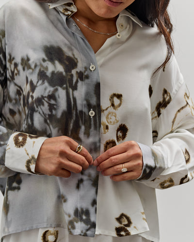 Cordera Printed Classic Shirt, Bi-color