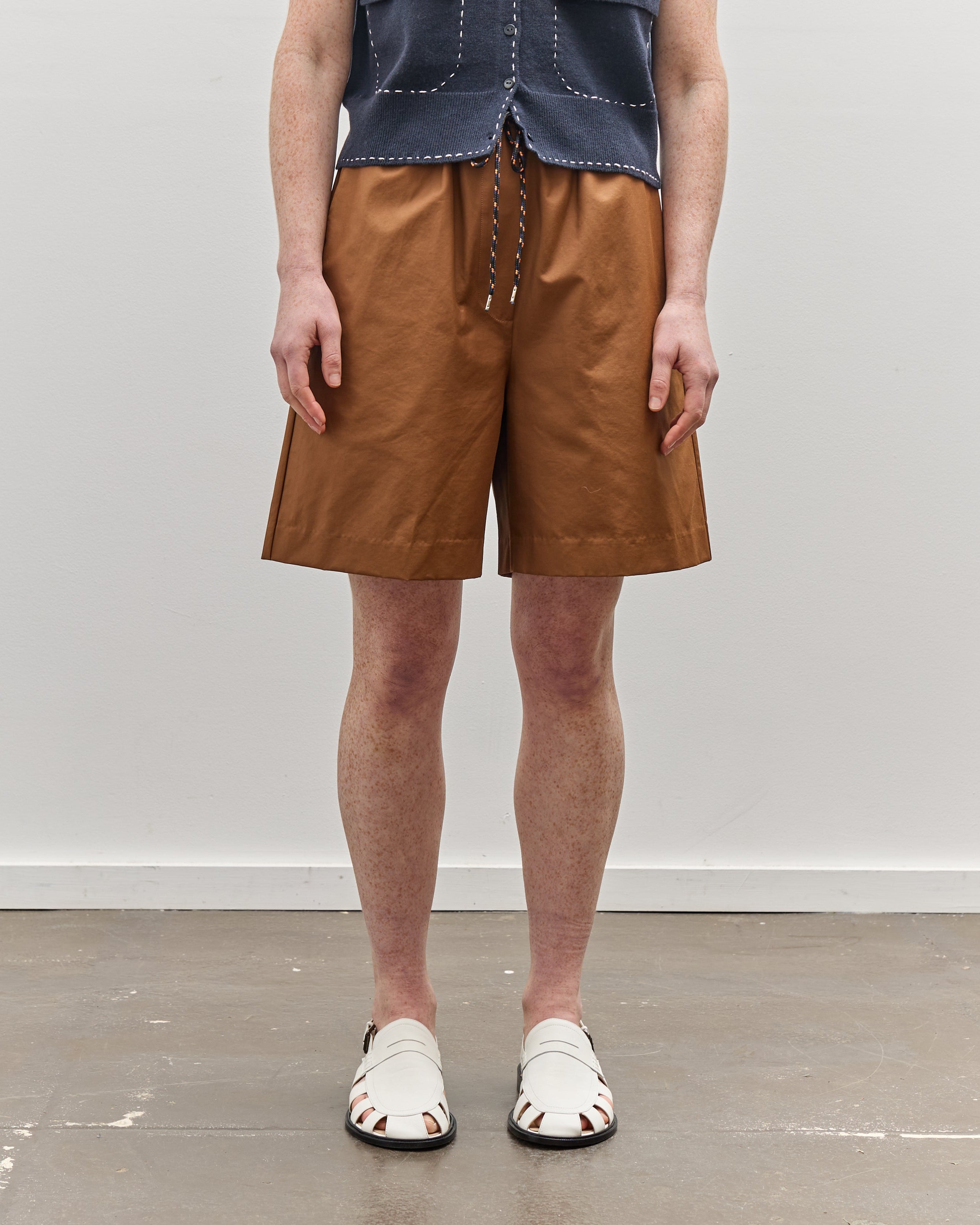 【関税込み】CORDERA タン Sailing ショートパンツ CorderaSailingShortTan_1059.