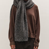 Cordera Scarf, Black Melange