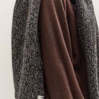 Cordera Scarf, Black Melange