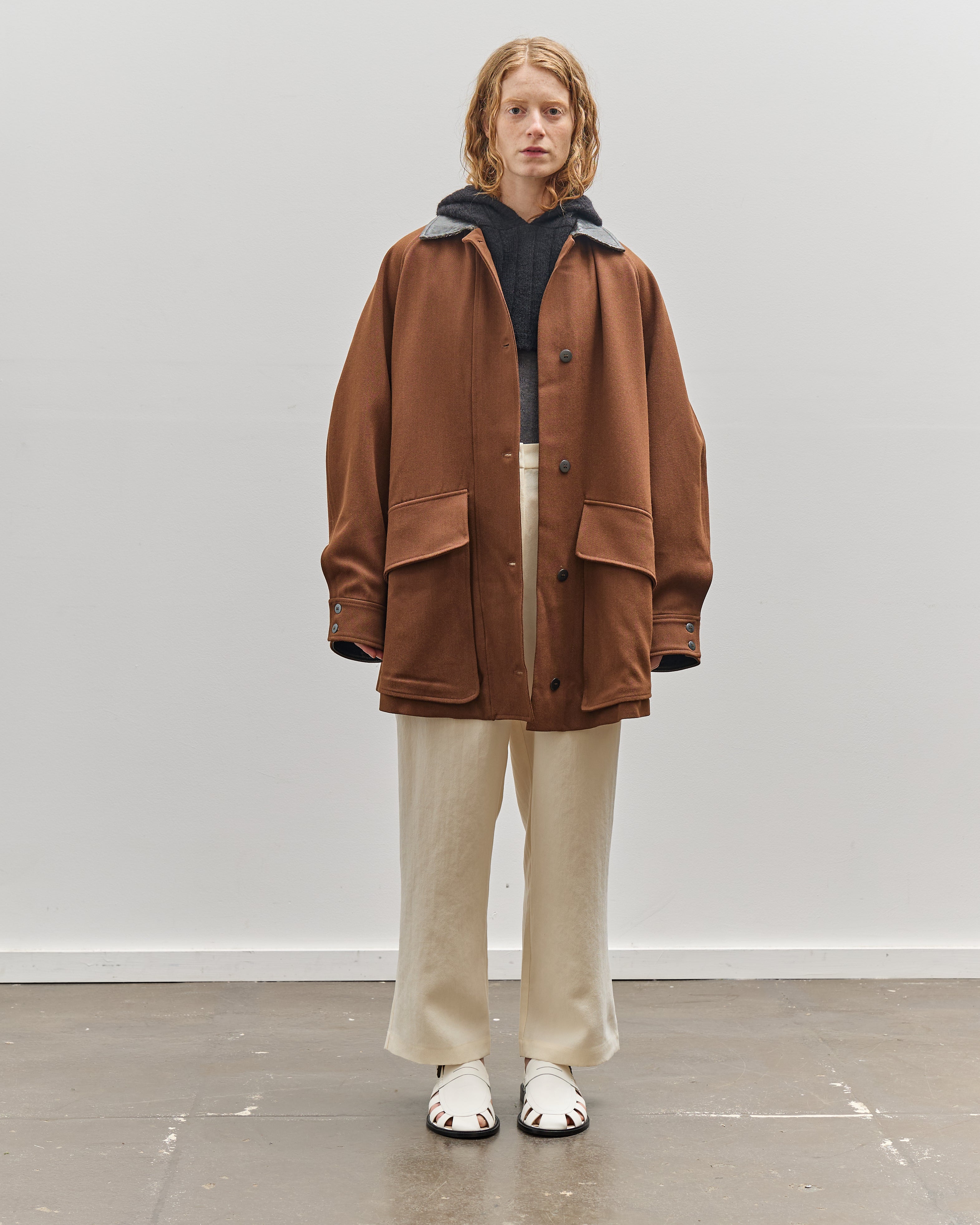 Cordera Short Trench Coat, Root – Glasswing