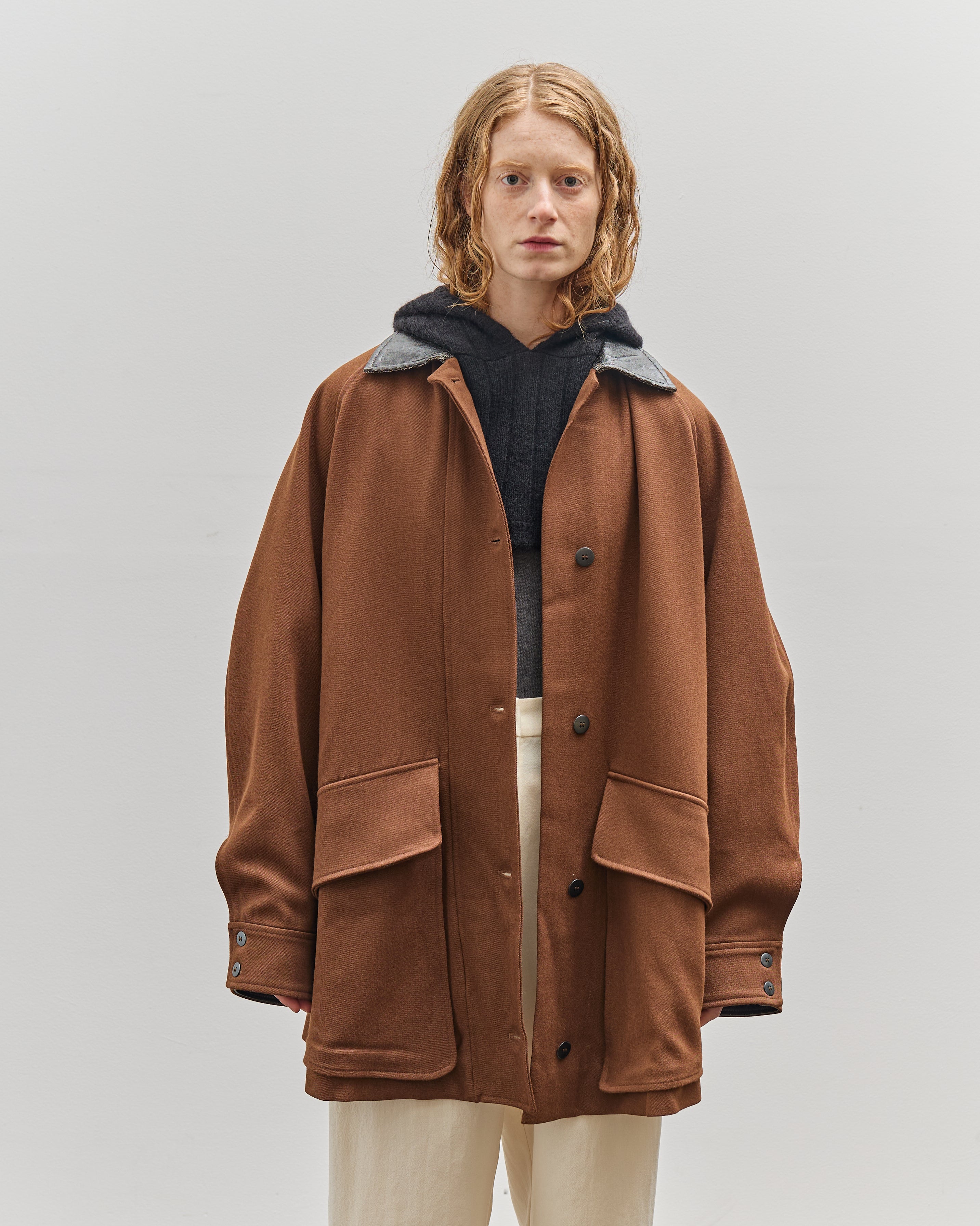 Cordera Short Trench Coat, Root – Glasswing