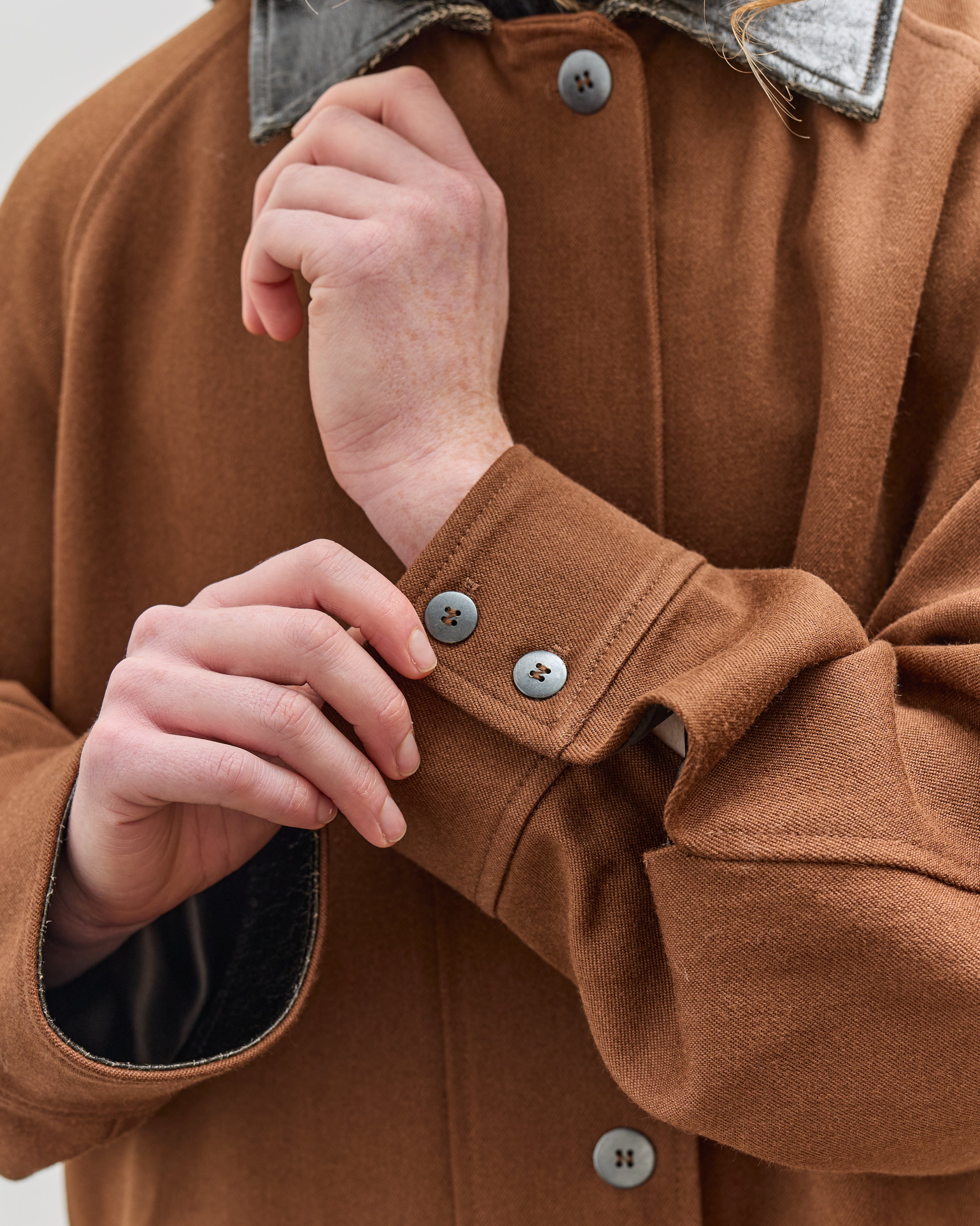 Cordera Short Trench Coat, Root – Glasswing