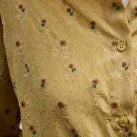 Cordera Silk Floral Shirt, Jojoba