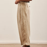 Cordera Slub Linen Masculine Pants, Natural