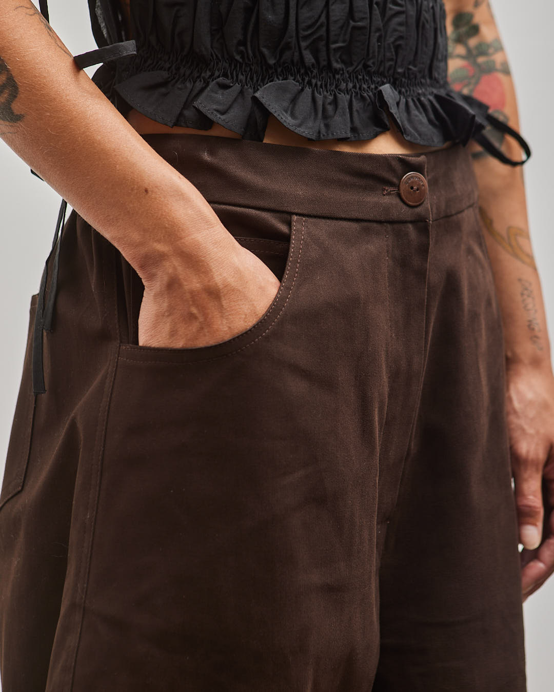 pocket and waistband detail