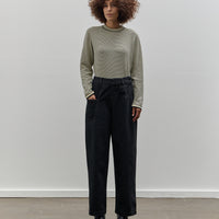 Cordera Striped LS Tee, Black/Natural