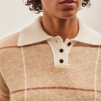 Cordera Suri Plaid Polo Sweater, Avene