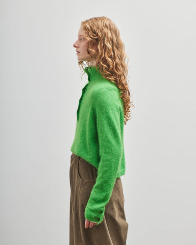 Cordera Suri Polo Sweater, Bright Green