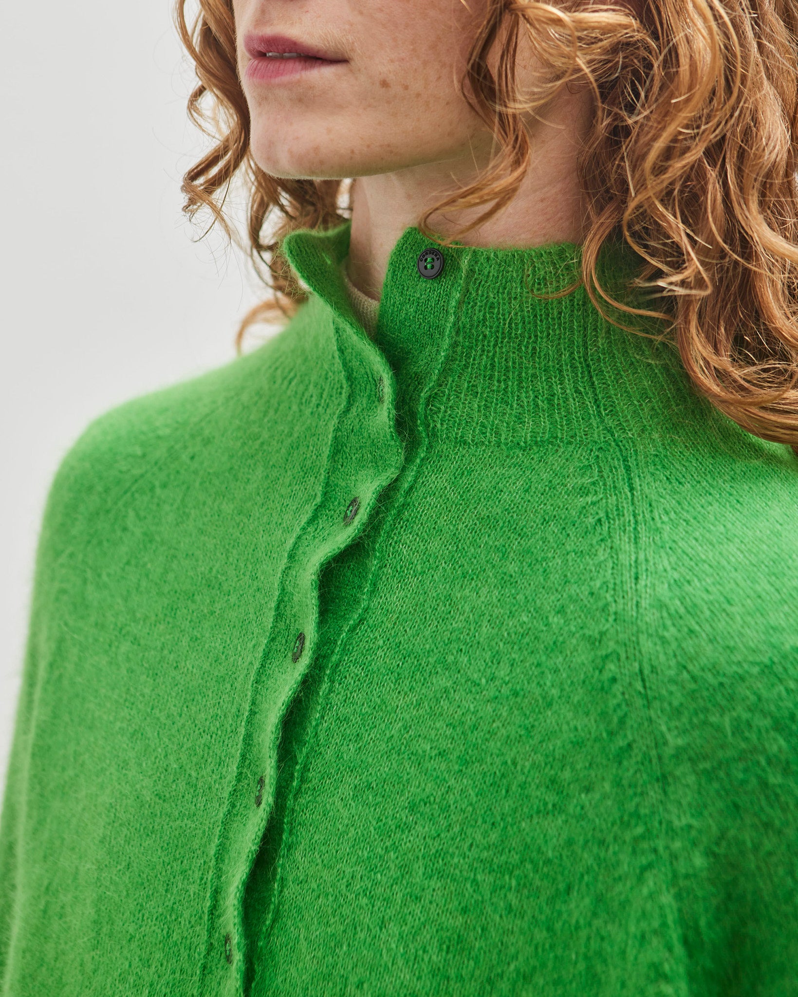 Cordera Suri Polo Sweater, Bright Green – Glasswing