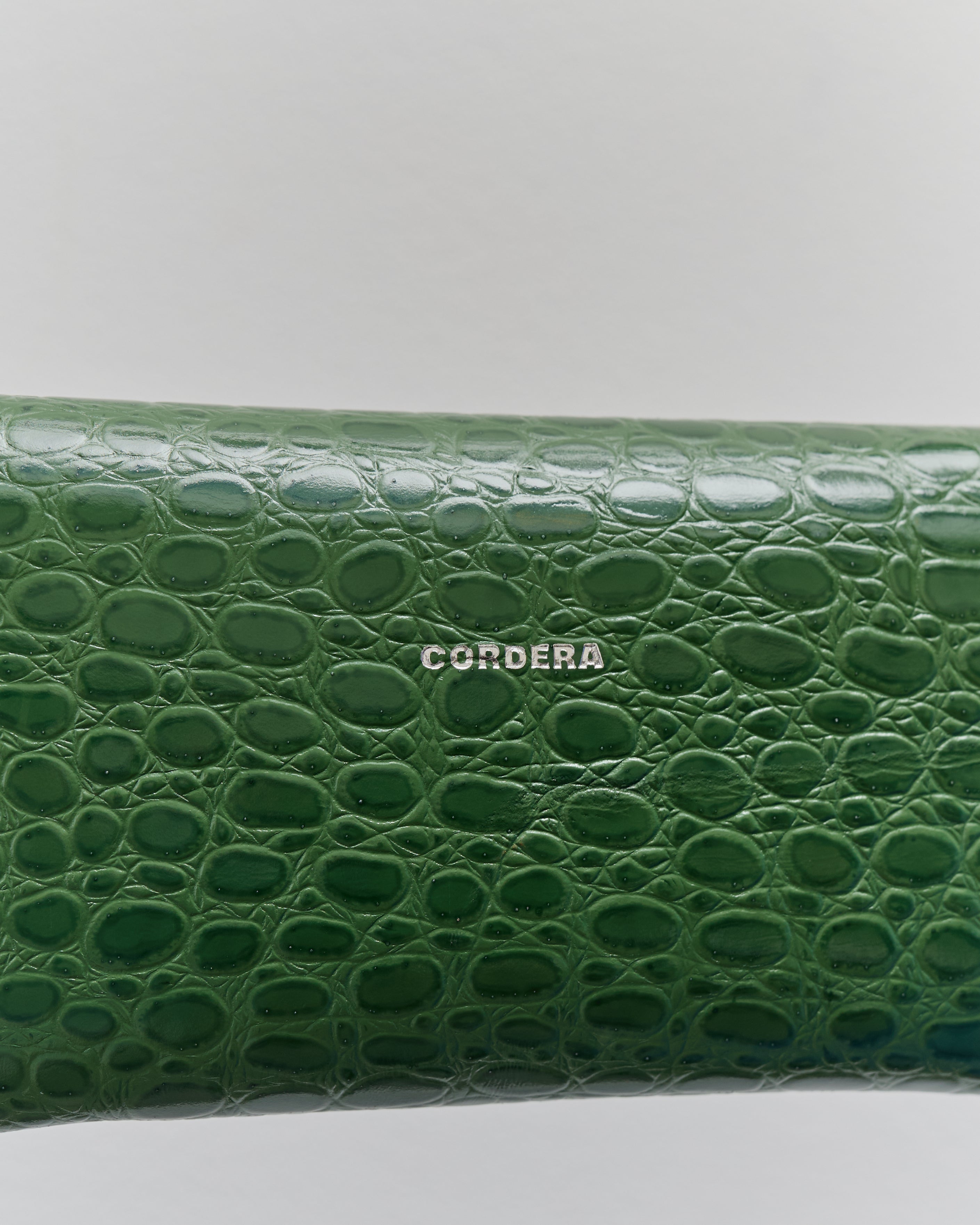 Cordera Swan Bag, Crocodile – Glasswing