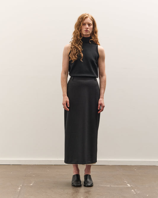 Cordera Tailoring Long Skirt, Anthracite