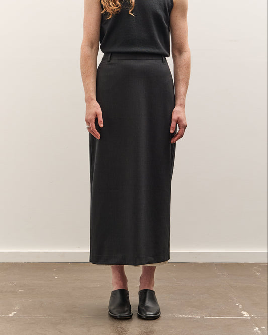 Cordera Tailoring Long Skirt, Anthracite