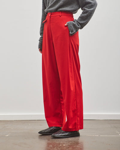 Cordera Tailoring Pocket Pants, Red