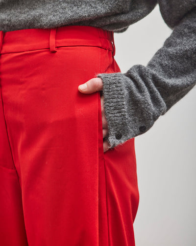 Cordera Tailoring Pocket Pants, Red