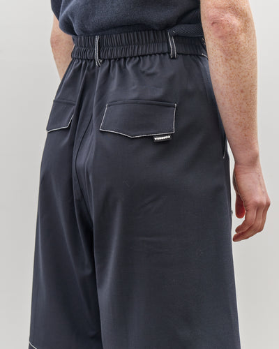 Cordera Tailoring Stitched Bermuda, Navy