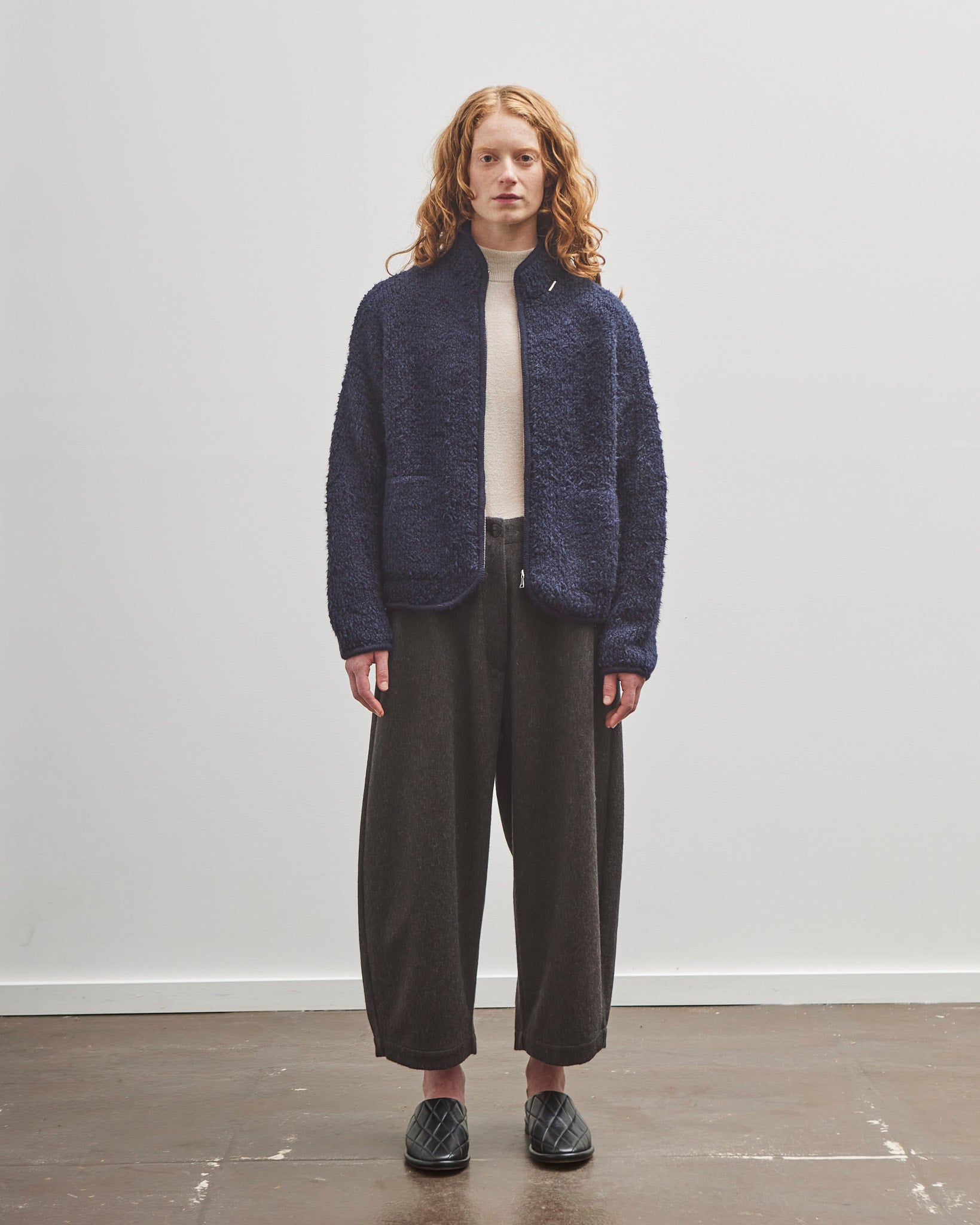 Cordera Teddy Jacket, Navy – Glasswing