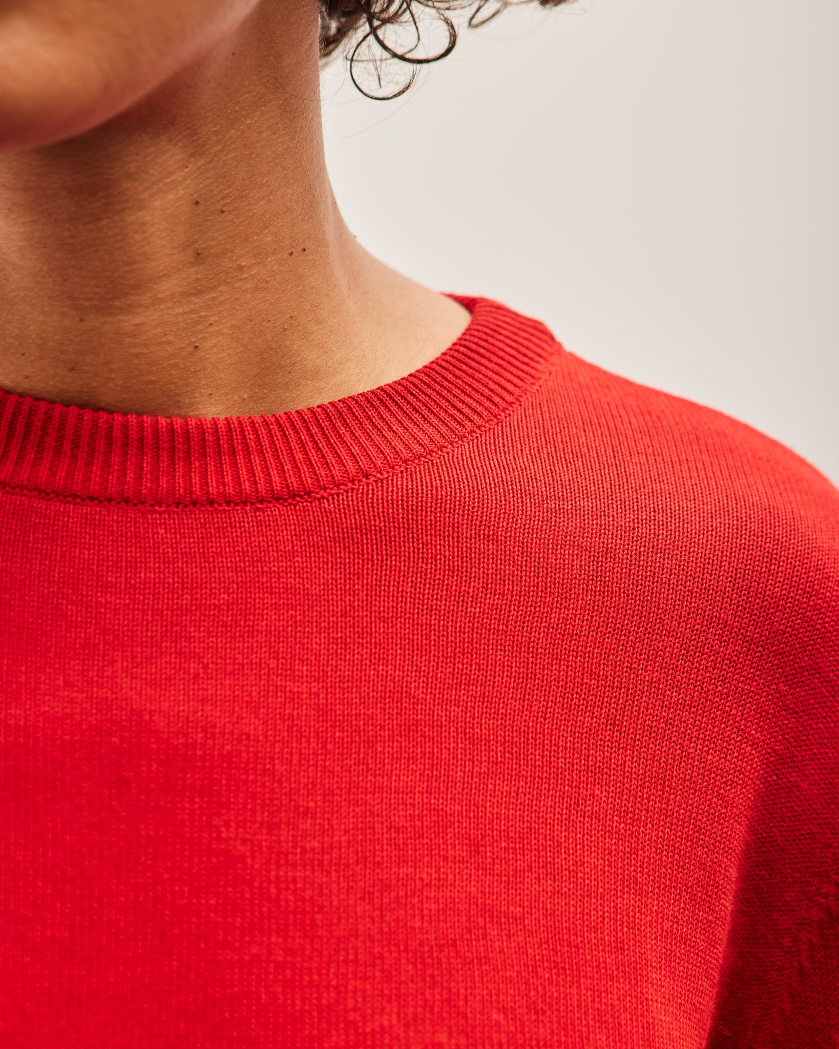 Cordera Viscose LS T-Shirt, Red