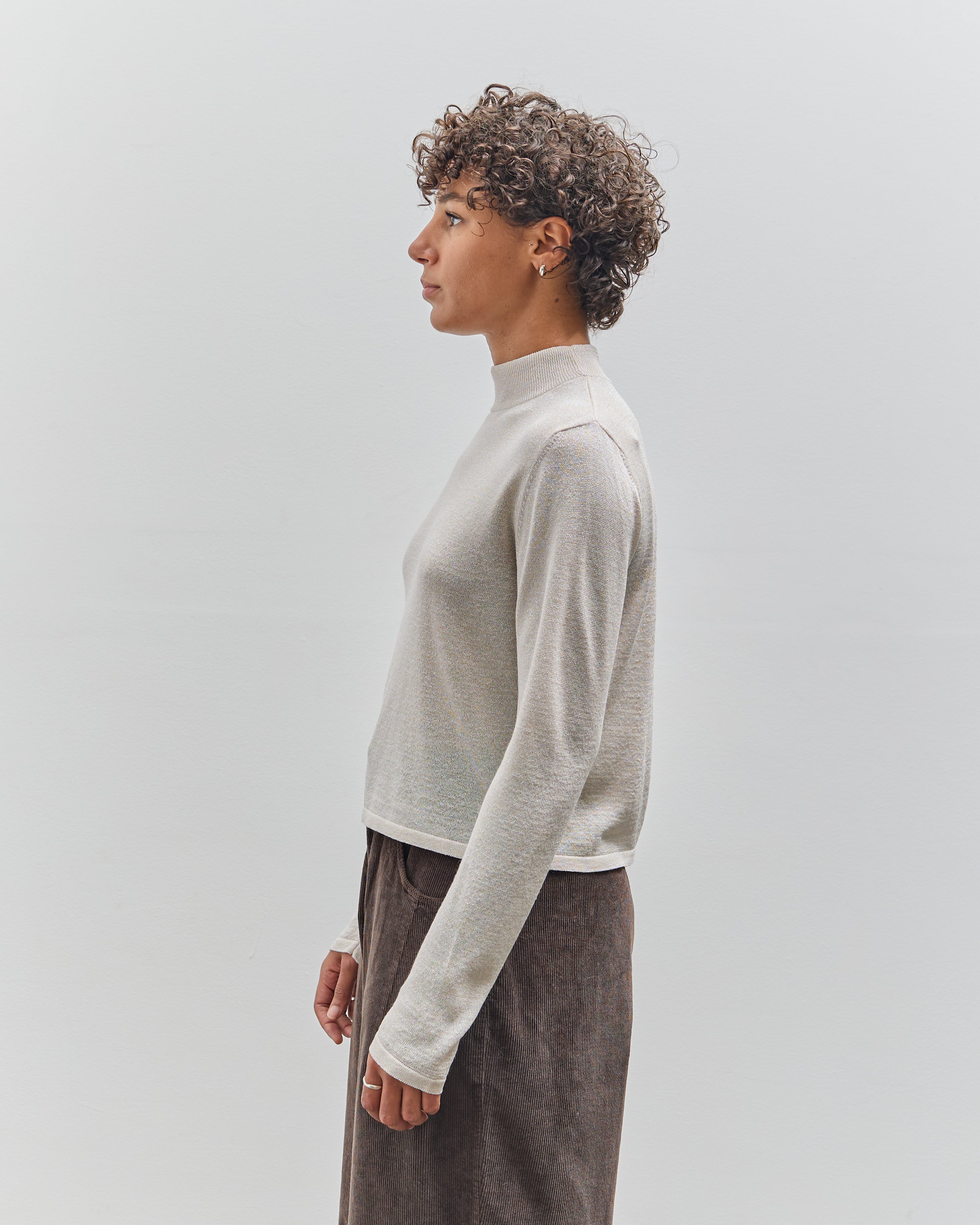 ニット/セーター louren turtle knit off white WINTER KNIT LINEUP – louren store