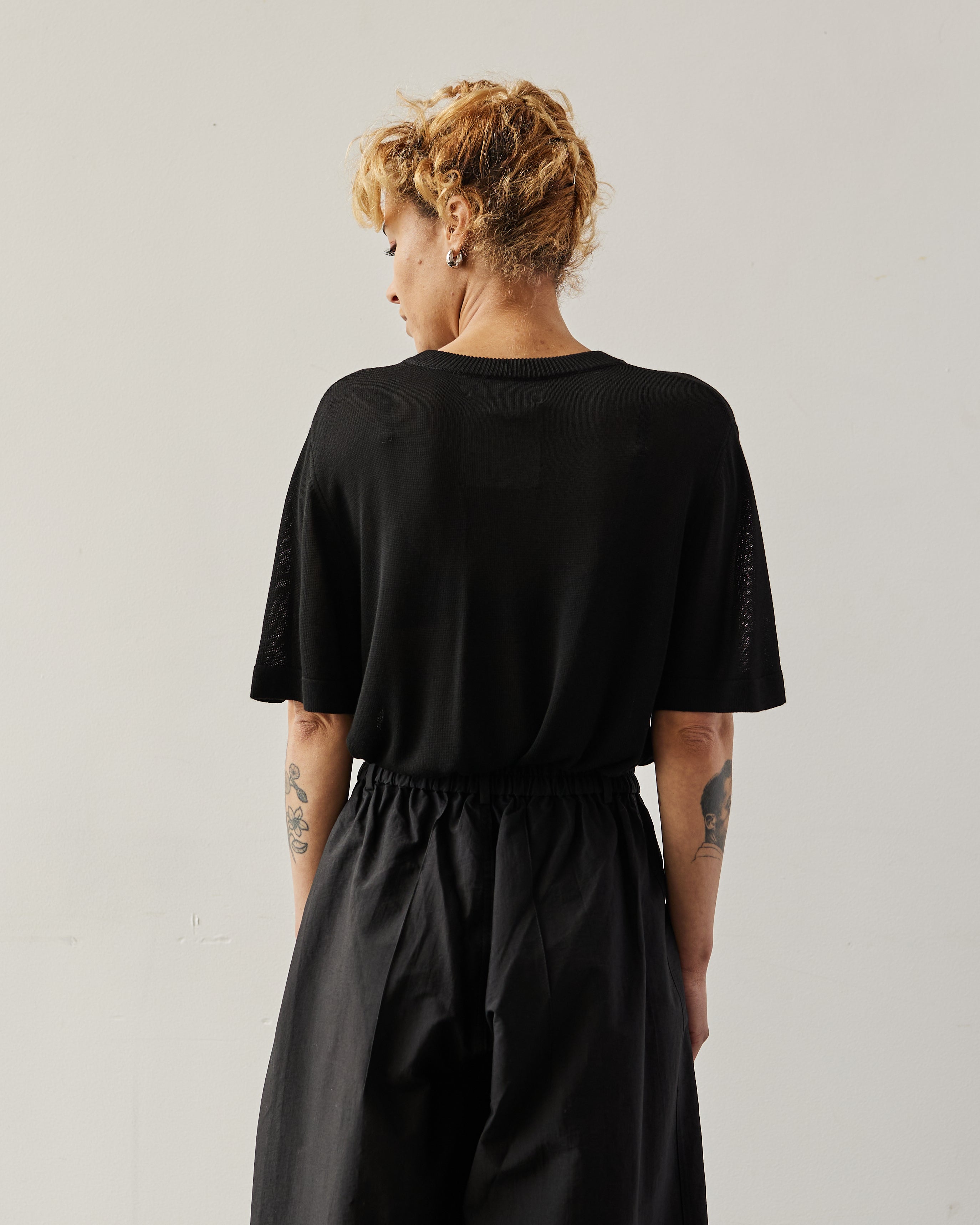 トップス CORDERA CorderaSeamedCurvedPants_Black