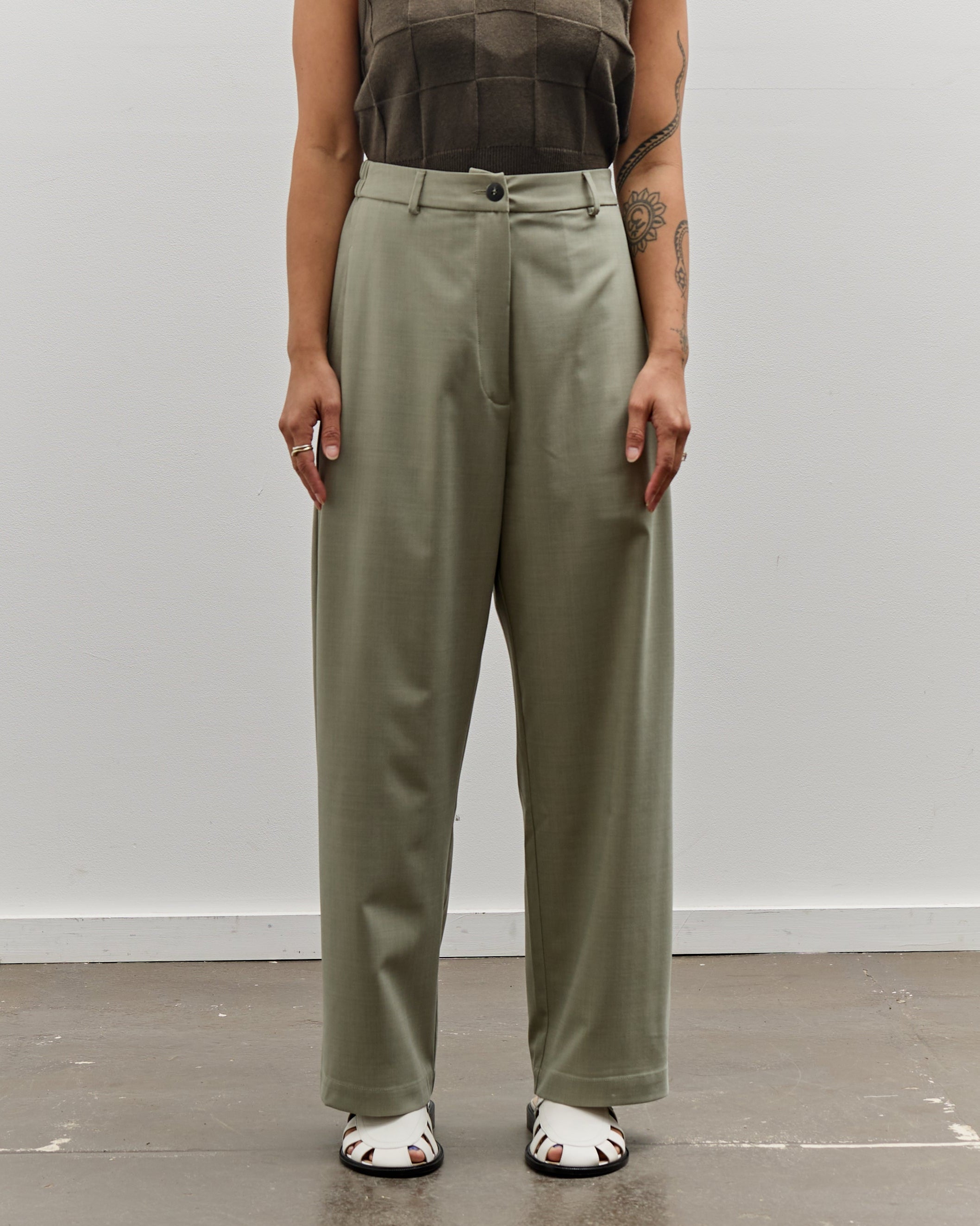 Cordera Wide Leg Pants, Salvia – Glasswing