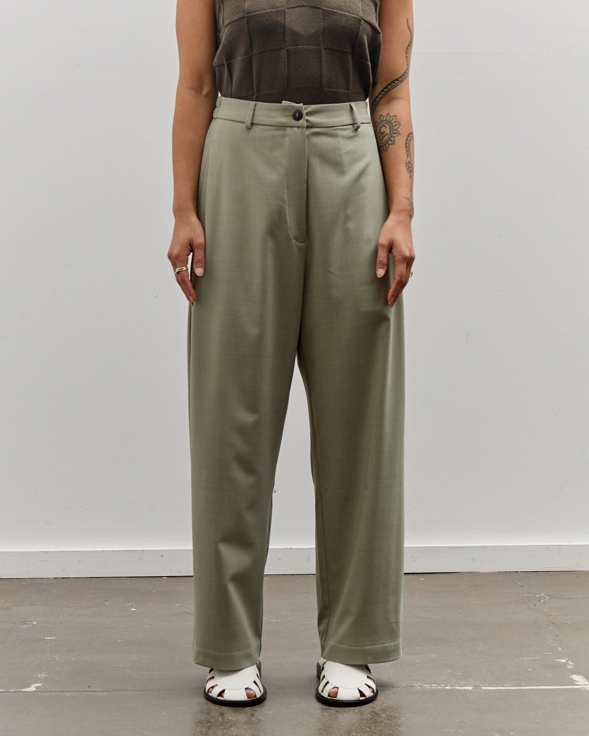 Cordera Wide Leg Pants, Salvia – Glasswing